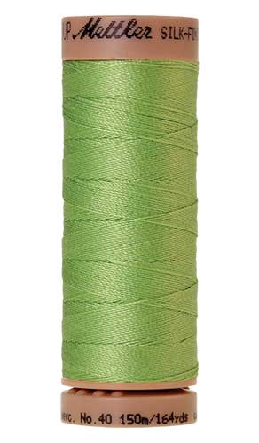 1527 - Jade lime Silk Finish Cotton 40 Thread